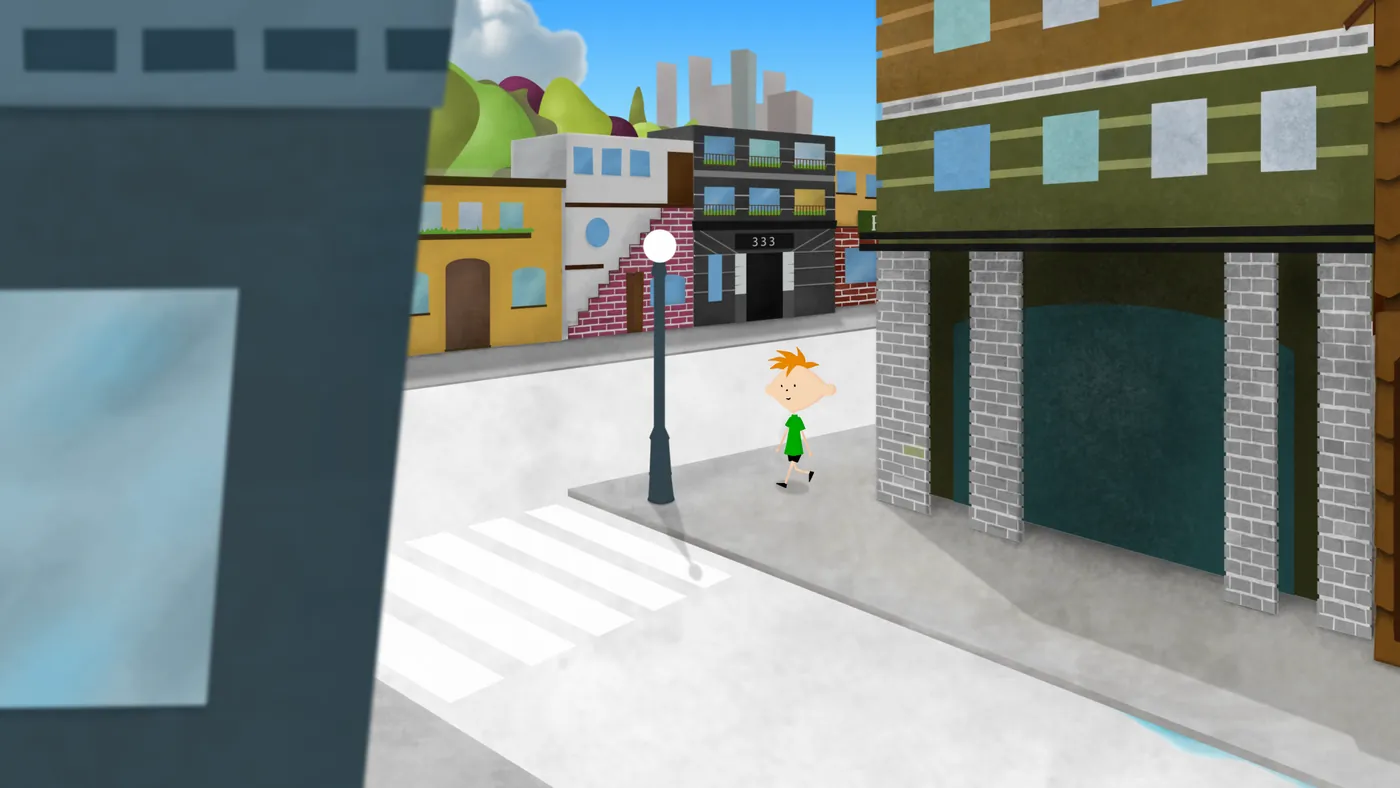 The boy is on his way to fulfill his mission, license: Creative Commons Attribution-NonCommercial-NoDerivatives 4.0 International (CC BY-NC-ND 4.0), Jorge del Campo Andrade / 'Ladrón de Flores' short film